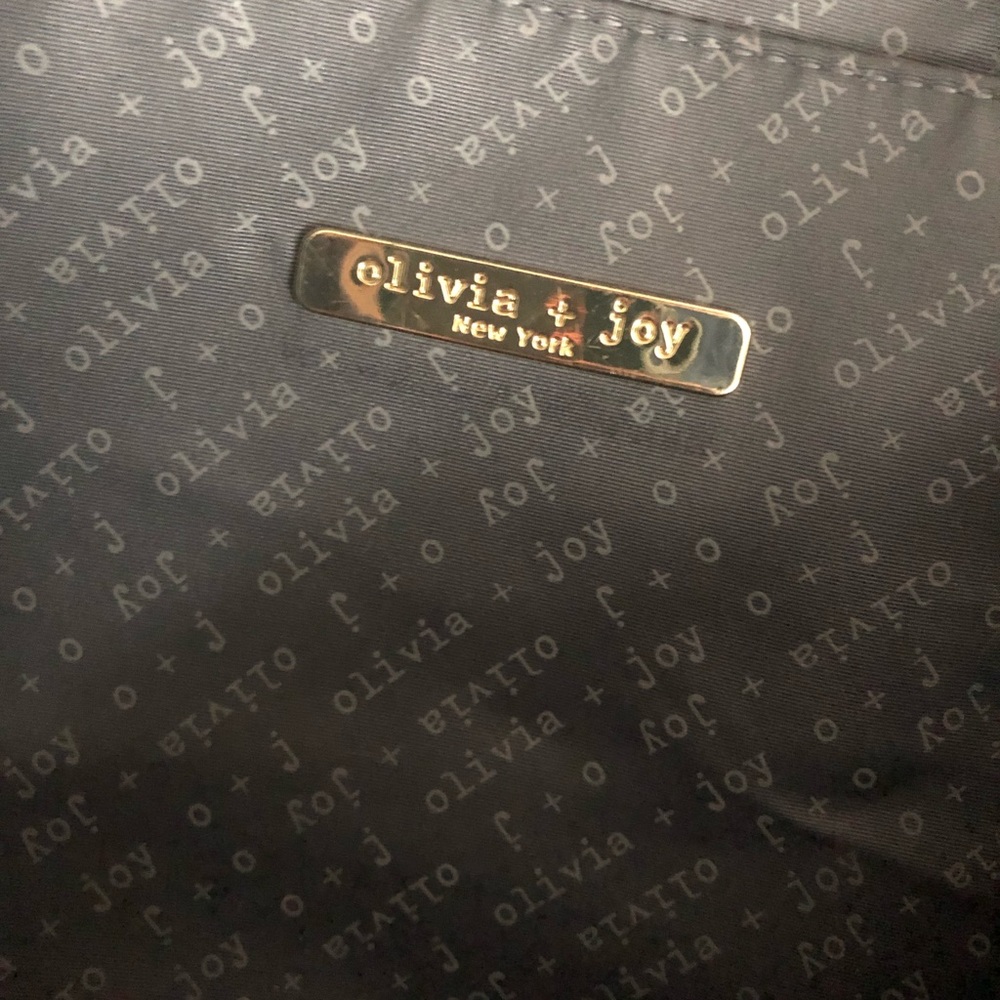 Olivia + Joy Blue Oversized Bag